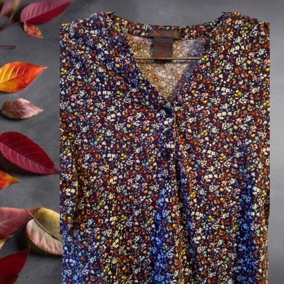 Fire Los Angeles Floral Cotton Tunic (Junior) - Picture 2 of 6